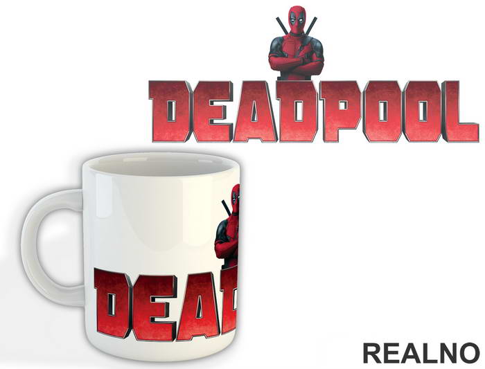 Standing - Deadpool - Šolja
