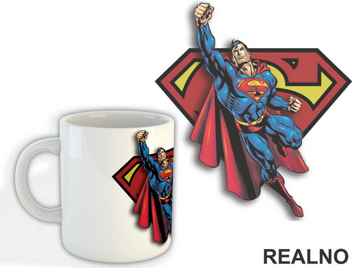 Flying Up Logo - Superman - Šolja