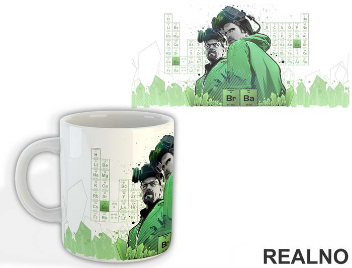 Green Periodic Table - Breaking Bad - Šolja