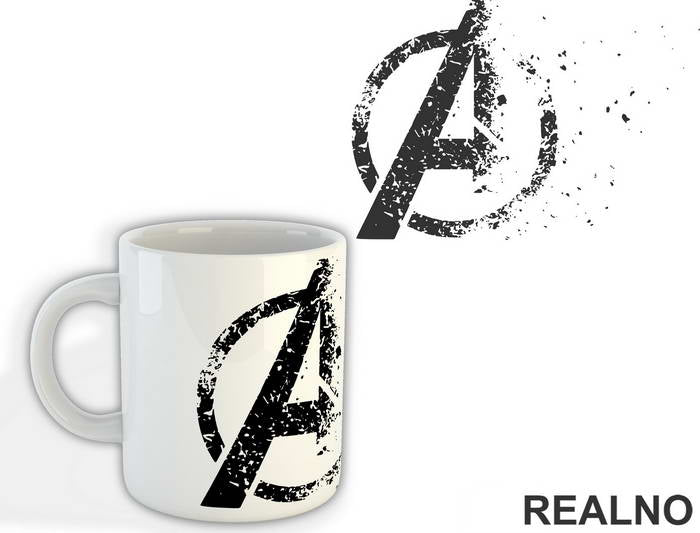 Fading Logo - Avengers - Šolja