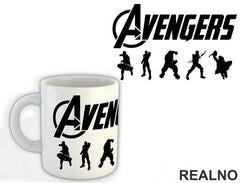 Logo - Avengers - Šolja