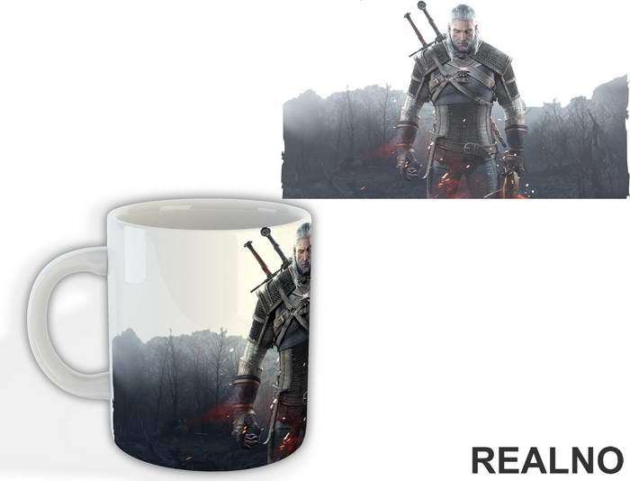 Geralt of Rivia - Picture - The Witcher - Šolja