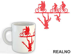 The Upside Down - Red - Stranger Things - Šolja