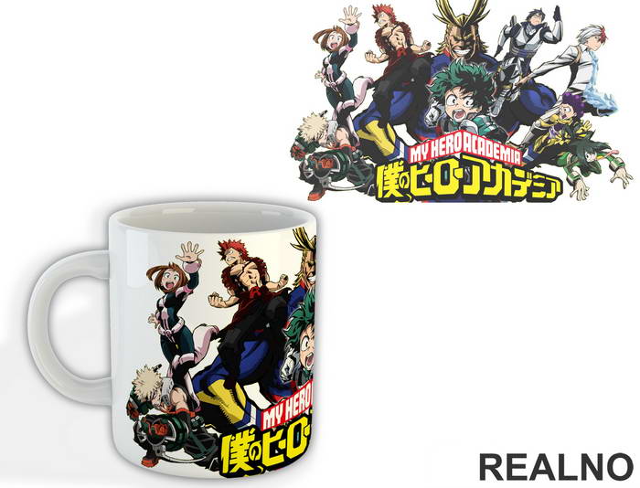 Characters - My Hero Academia - Šolja