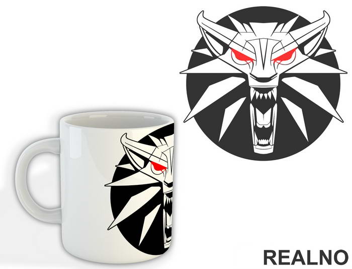Logo Red Eyes - The Witcher - Šolja