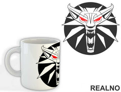 Logo Red Eyes - The Witcher - Šolja