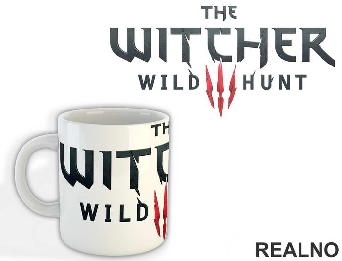 Witcher 3 Wild Hunt - The Witcher - Šolja