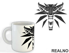 Black Logo - The Witcher - Šolja