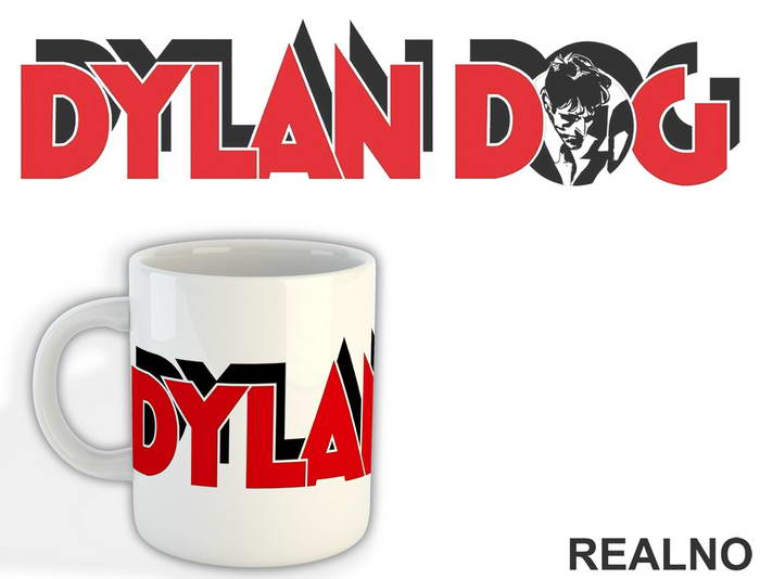 Logo And Character - Dylan Dog - Šolja
