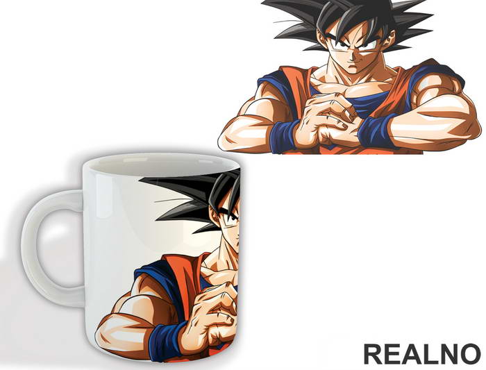 Smiling - Goku - Dragon Ball - Šolja