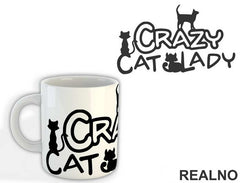 Crazy Cat Lady Cats - Mačke - Šolja
