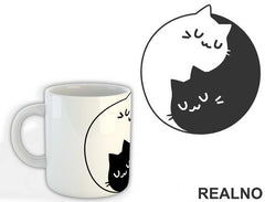 Yin Yang Cats - Mačke - Šolja