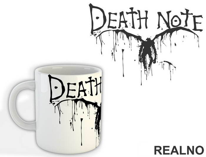 Silhouette Logo - Death Note - Šolja