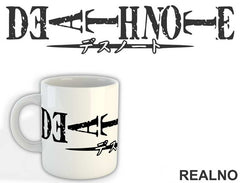 Text Logo - Death Note - Šolja