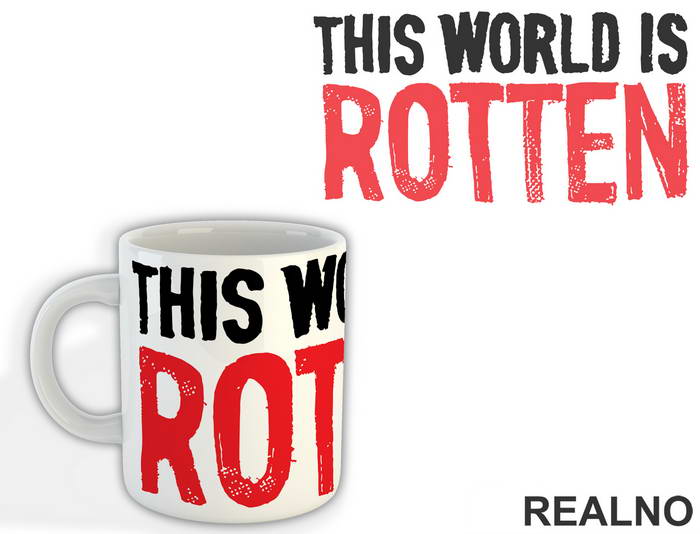 This World Is Rotten - Death Note - Šolja