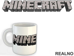 Stone Logo - Minecraft - Šolja