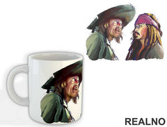 Jack And Barbossa - Pirates of the Caribbean - Šolja