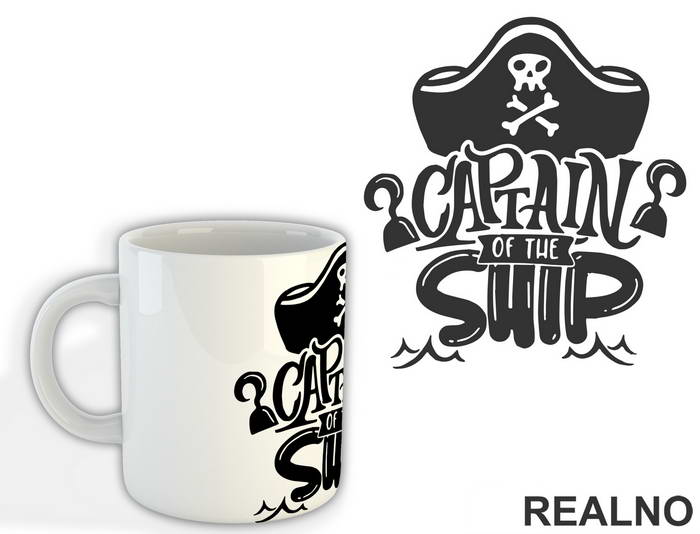 Captain Of The Ship - Pirates of the Caribbean - Šolja