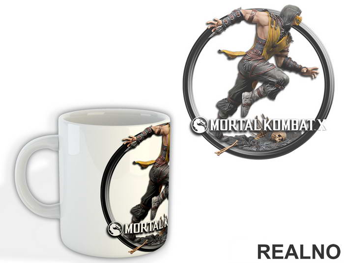 Scorpion Fight - Mortal Kombat - Šolja