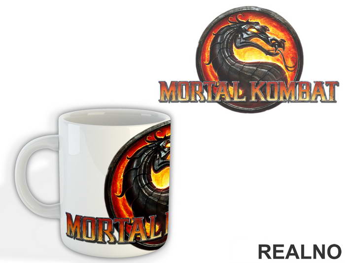 Fire Logo - Mortal Kombat - Šolja