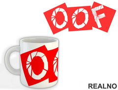 OOF Cracked - Roblox - Šolja