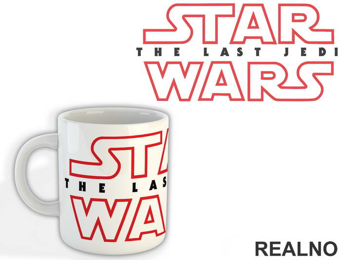 Logo - The Last Jedi - Star Wars - Šolja