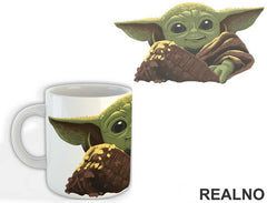 Baby Yoda Smiling - Yoda - Mandalorian - Star Wars - Šolja