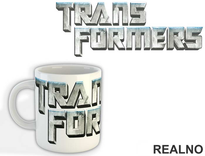 Metal Logo - Transformers - Šolja