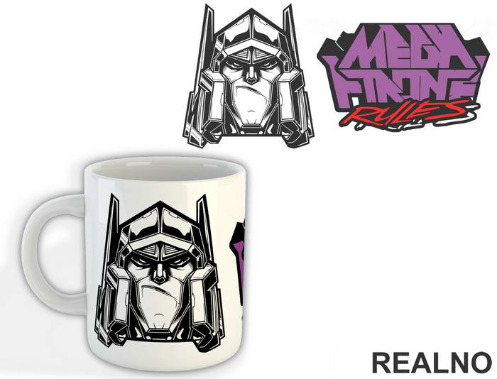 Megatron Rules - Transformers - Šolja