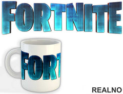 Blue Metal Logo - Fortnite - Šolja