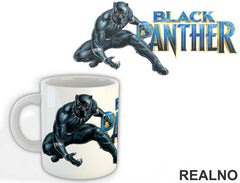 Logo - Black Panther - Šolja