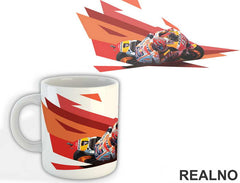 Marc Marquez With His Bike - 93 - MotoGP - Sport - Šolja