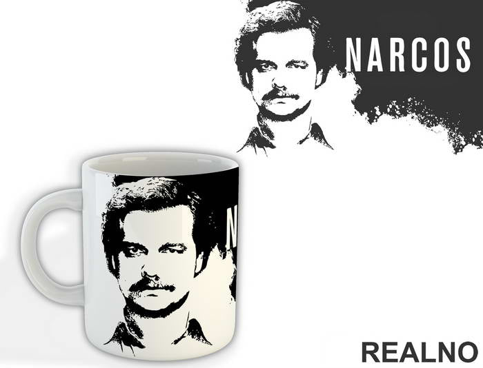 Pablo Escobar Face - Narcos - Šolja