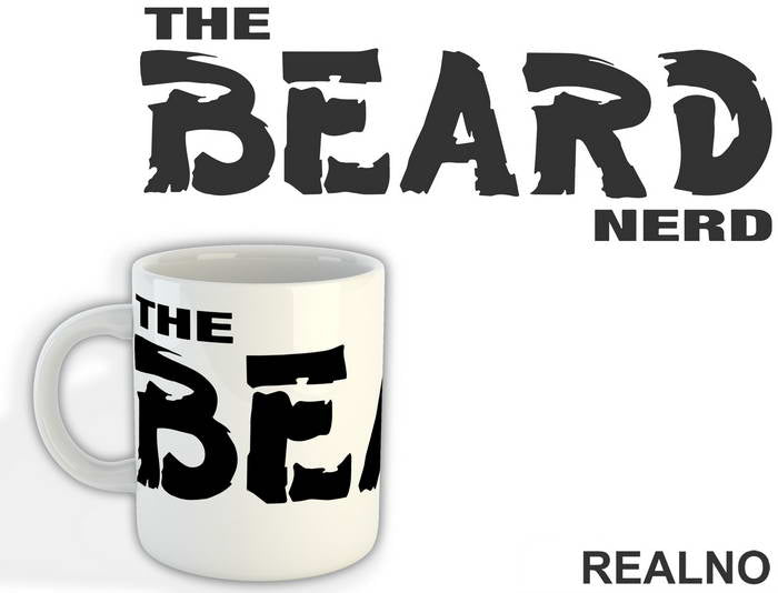The Beard Nerd - Brada - Šolja