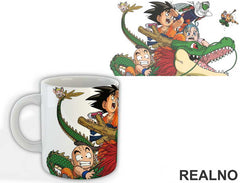 Riding Shenron - Goku - Dragon Ball - Šolja