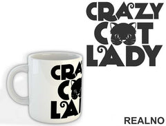 Crazy Cat Lady - Mačke - Šolja