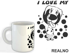 I Love My Dalmatian - Pas - Dog - Šolja