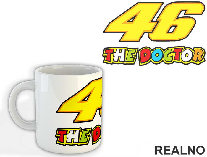 Colors - Rossi - 46 - MotoGP - Sport - Šolja