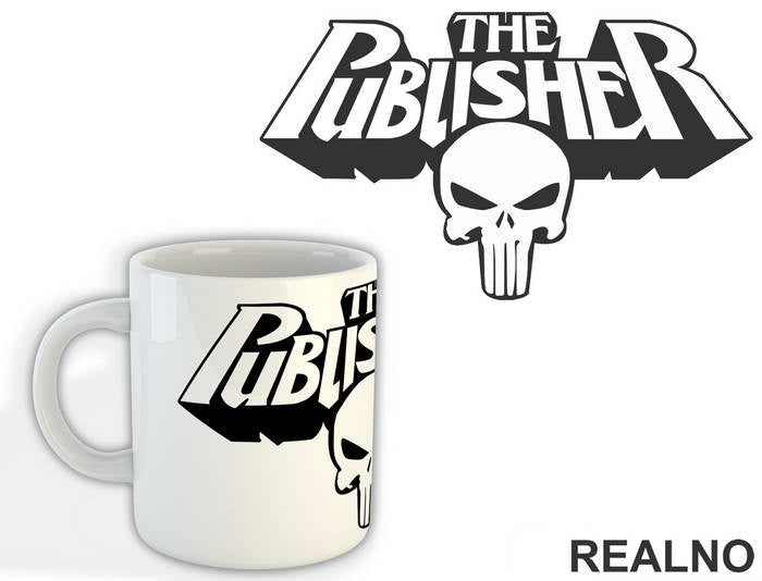 Comic Book Title Logo - Punisher - Šolja