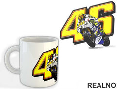 Number And Motor - Rossi - 46 - MotoGP - Sport - Šolja