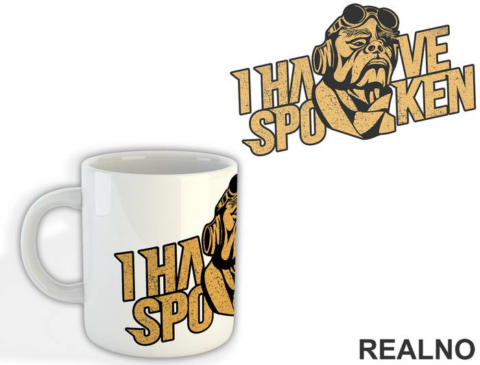 I Have Spoken Kuiil Face - Mandalorian - Star Wars - Šolja
