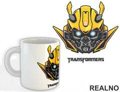 Angry Bumblebee Head - Transformers - Šolja