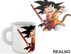 Kid - Goku - Dragon Ball - Šolja