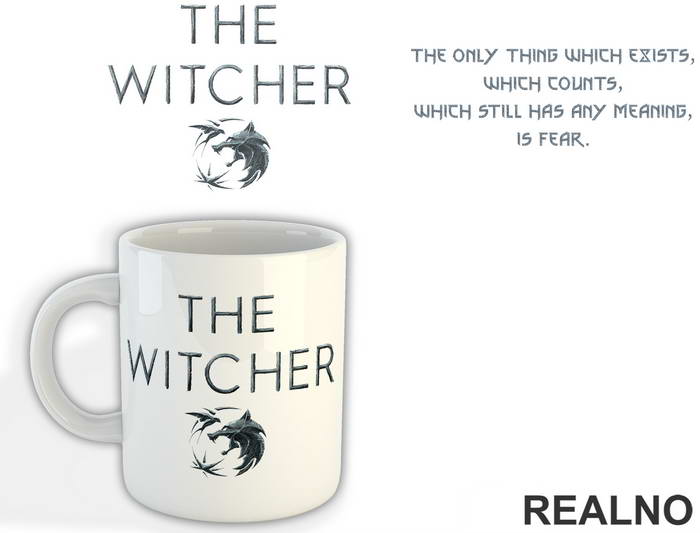 The Only Things Which Exists - Witcher - Šolja