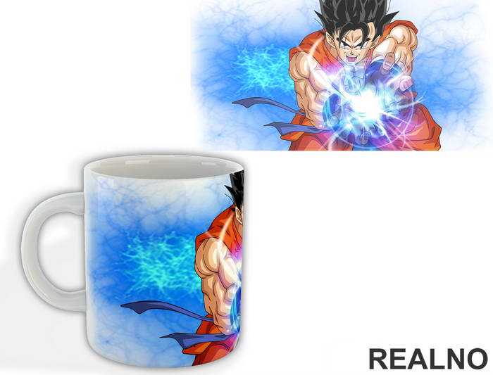 Kamehameha - Blue - Goku - Dragon Ball - Šolja
