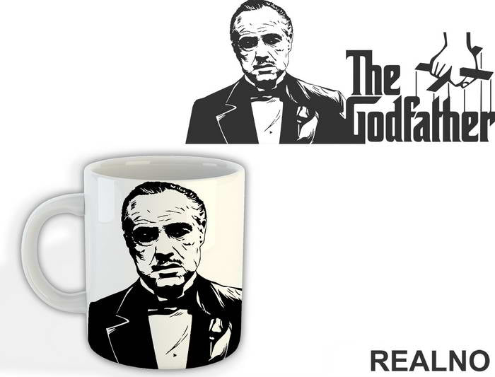 Don Vito Corleone - The Godfather - Kum - Šolja
