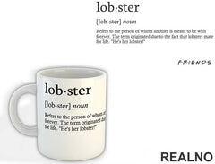 Lobster Noun - Friends - Prijatelji - Šolja