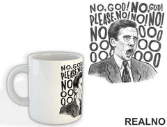 Illustration - No, God! No God! - The Office - Šolja