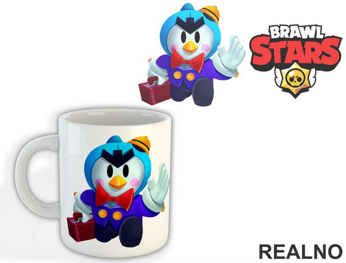 Mr. P - Brawl Stars - Šolja