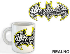 Villain Signatures - Batman - Šolja